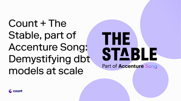 Demystifying dbt models at scale