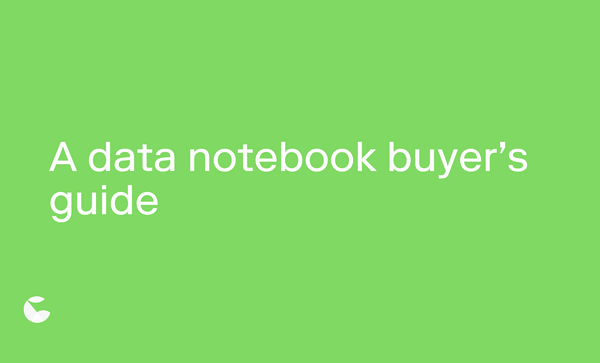 A data notebook buyer's guide